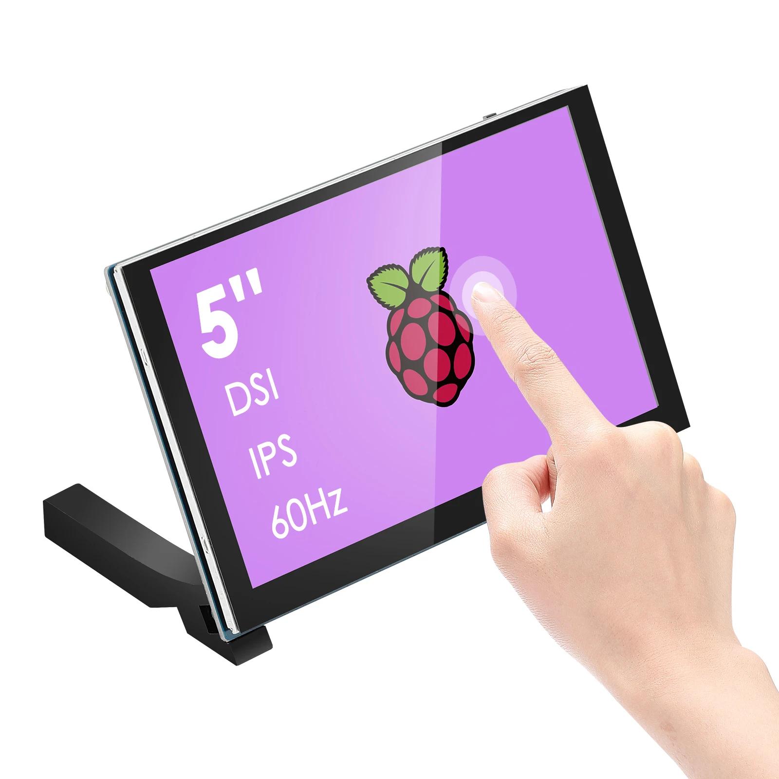 ޴ ̴  LCD ġ ũ г, IPS 800*480 Ǯ HD HDMI ̹ , PC ÷,  , 5 ġ, 5 Ʈ